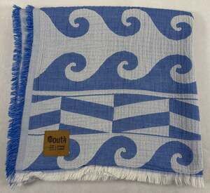 Qouta Athens Greece Beach Towel Blanket Wrap 100% Organic Hellenic Cotton FS